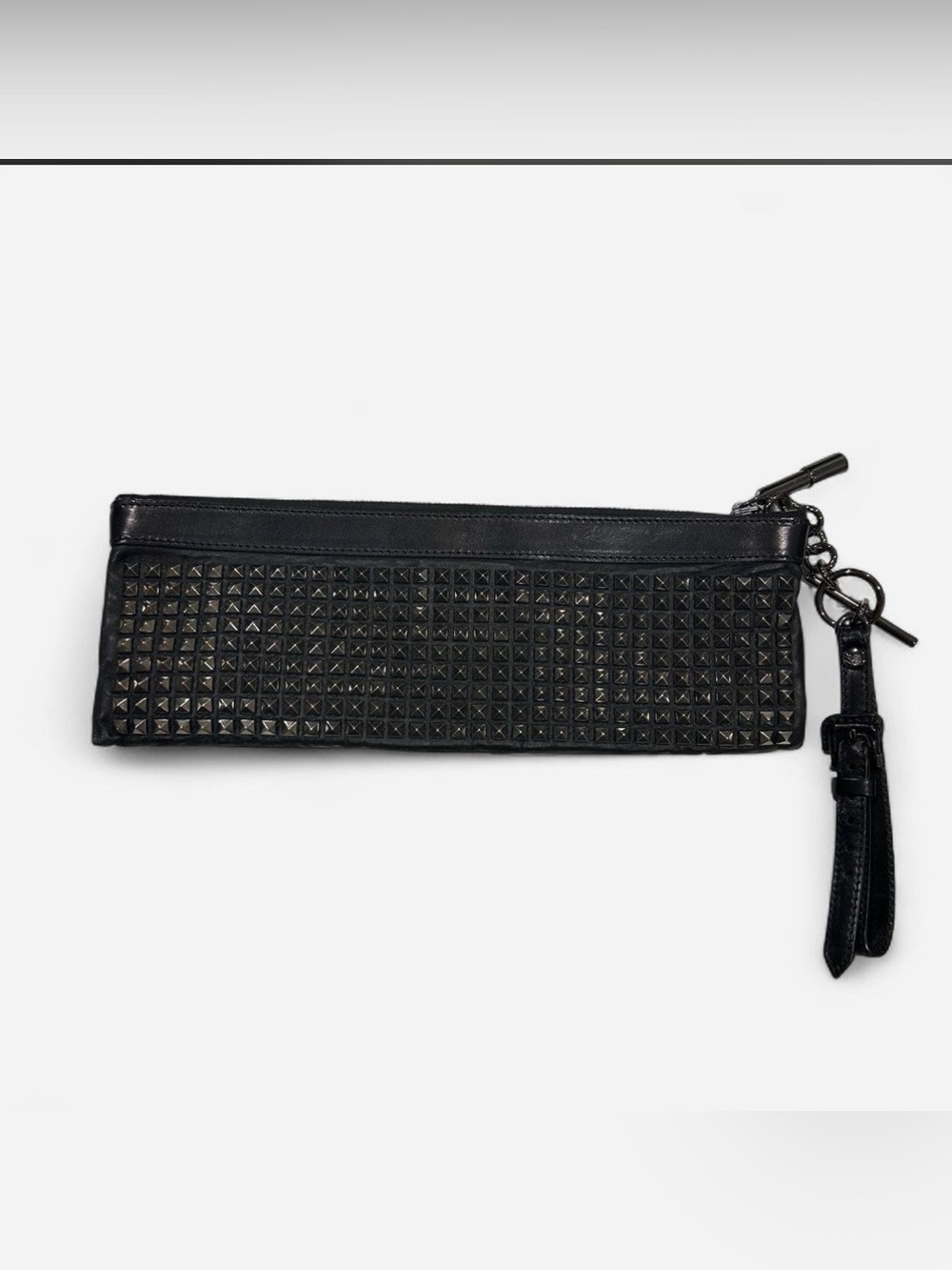 AUTHENTIC Y2K Burberry Prorsum Knight Black
Studded Evening Clutch / Wristlet - Picture 7 of 9